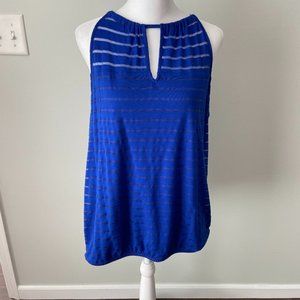 I.N.C. Blue Sleeveless Top size XL